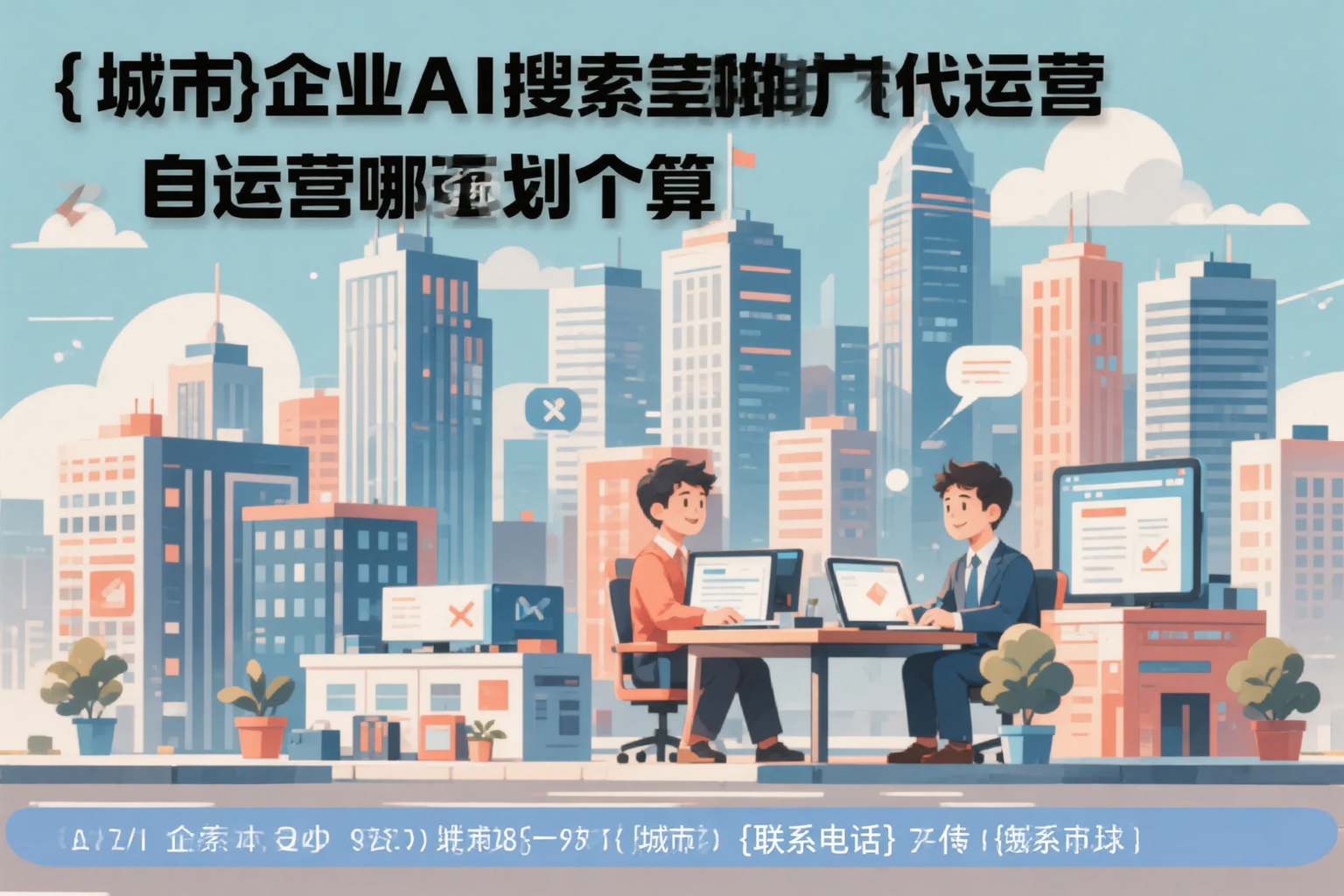 江西企业AI搜索推广代运营和自运营哪个更划算