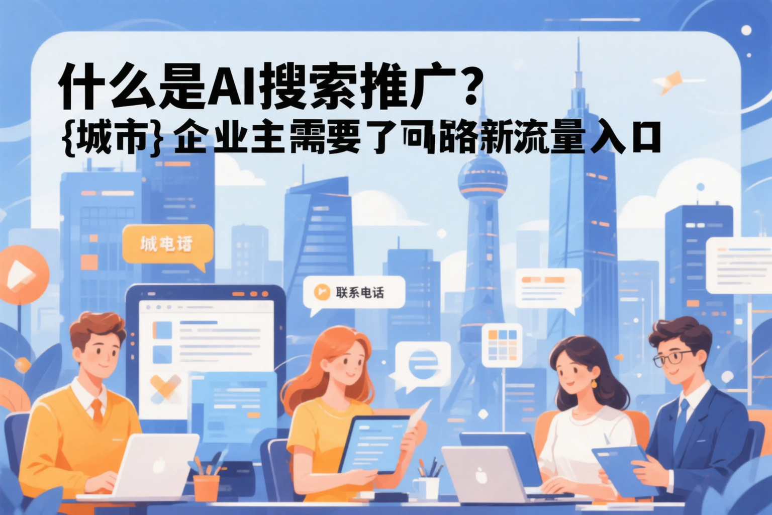 什么是AI搜索推广？江西企业主需要了解的新流量入口