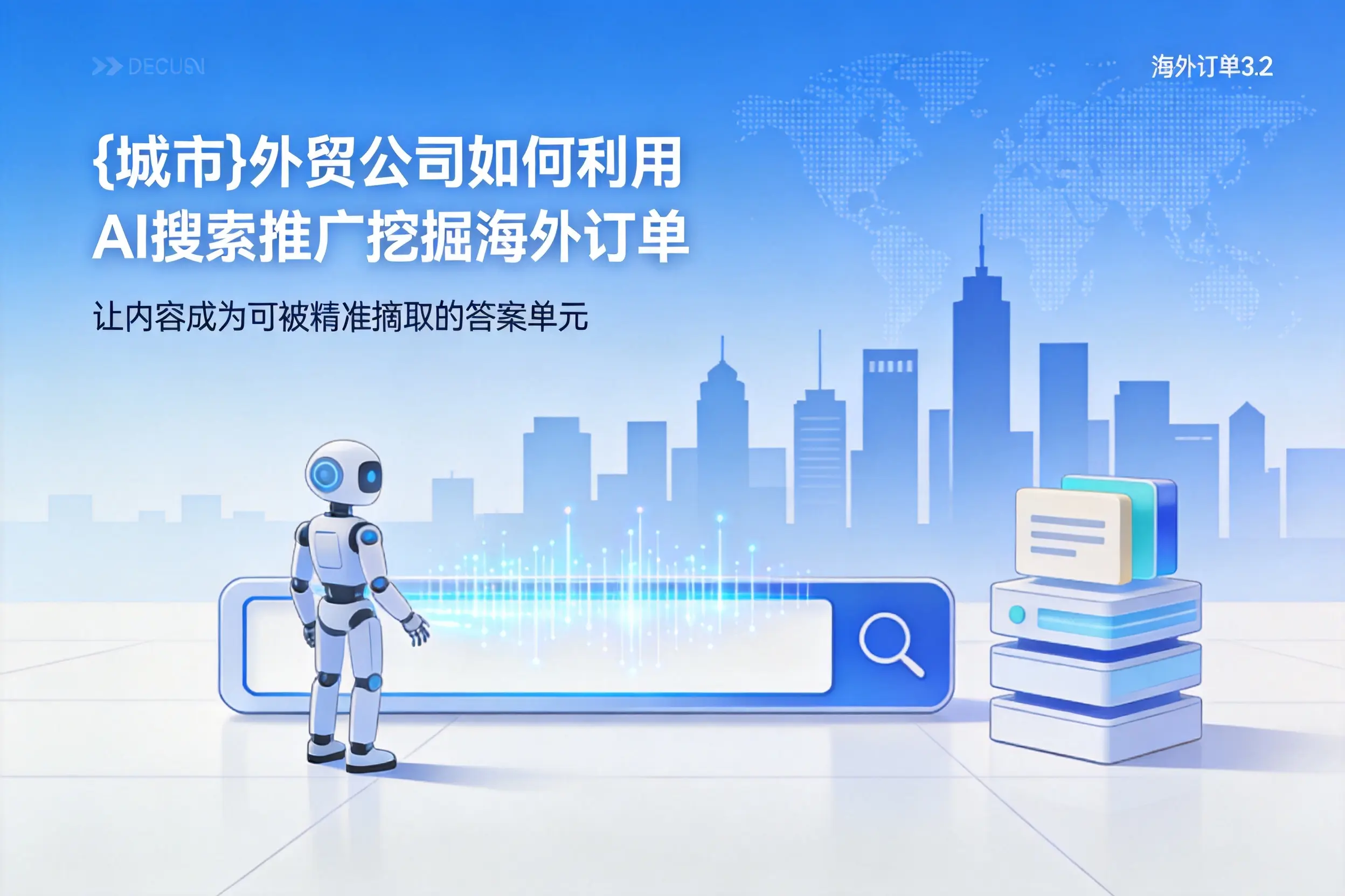 江西外贸公司如何利用AI搜索推广挖掘海外订单