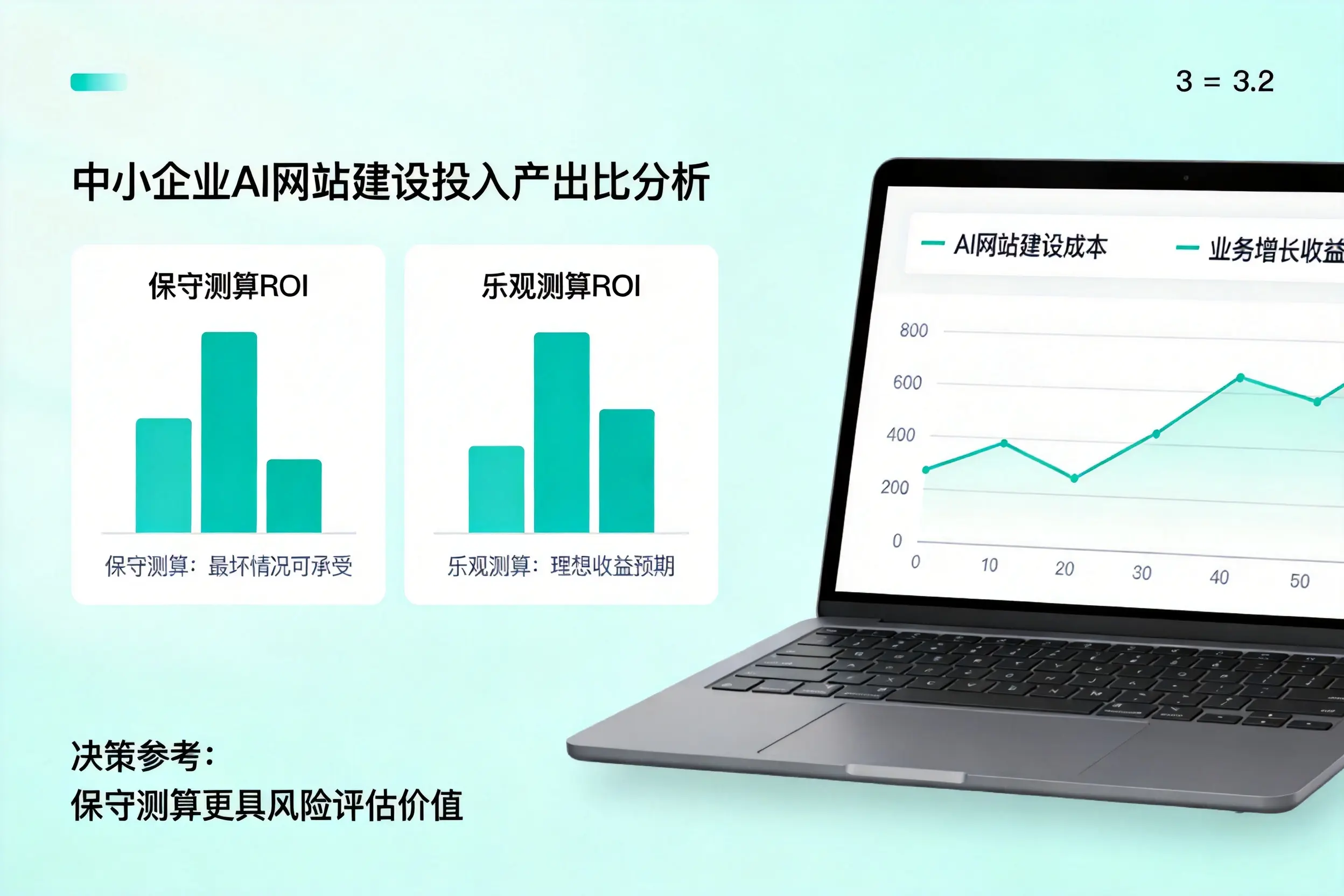 江西中小企业AI网站建设投入产出比怎么算？先看这份分析