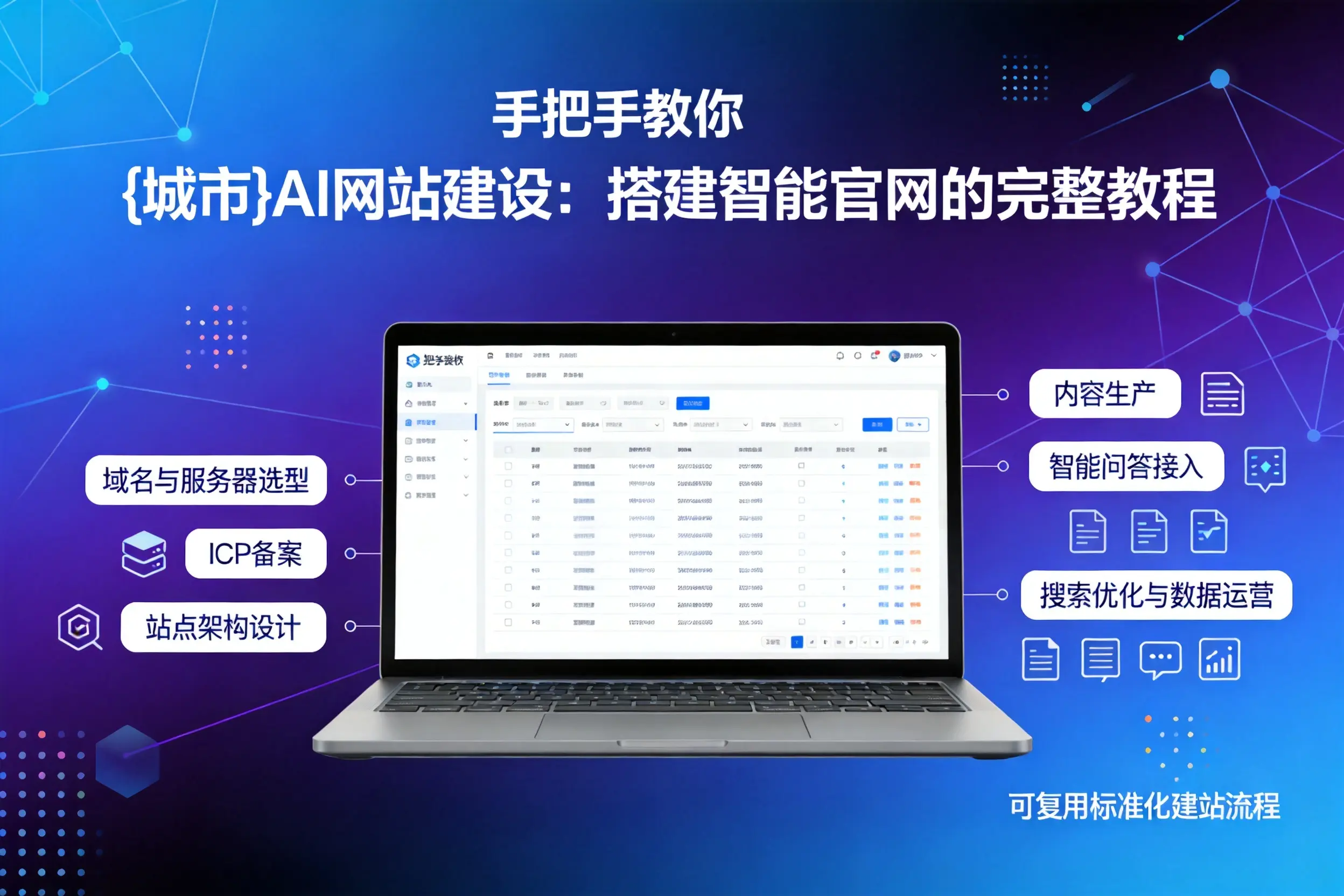 手把手教你江西AI网站建设：搭建智能官网的完整教程