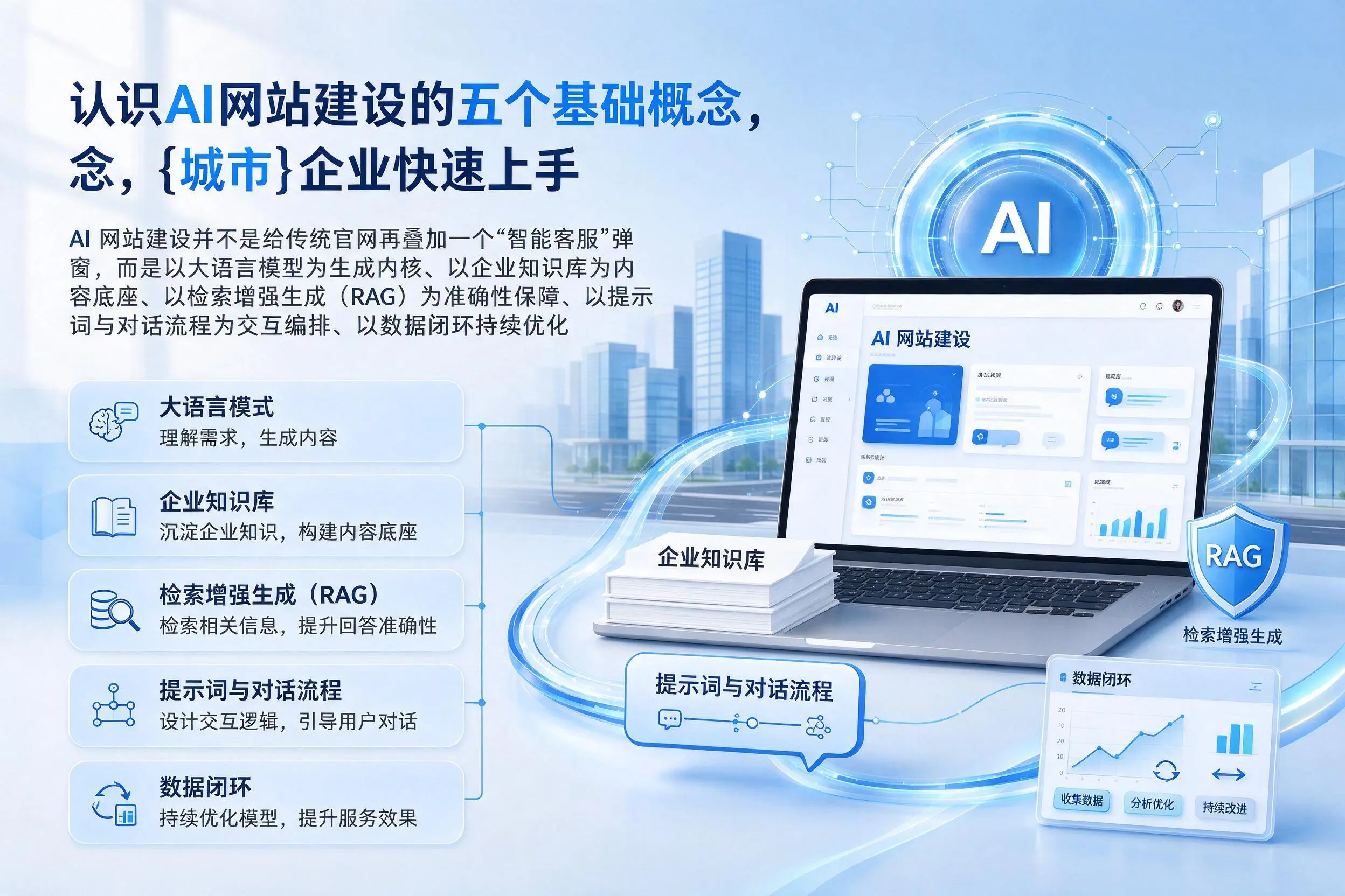 认识AI网站建设的五个基础概念,江西企业快速上手