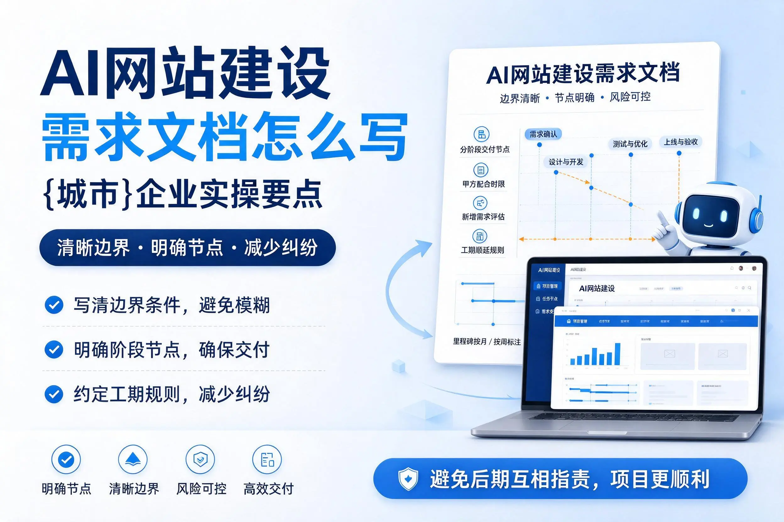 AI网站建设需求文档怎么写，江西企业实操要点